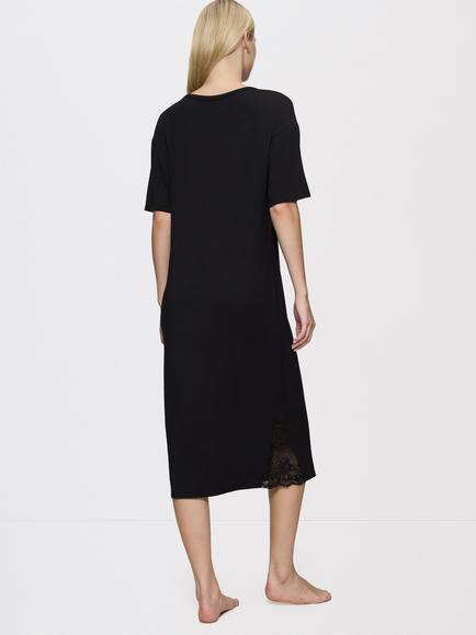 Triumph Timeless Sensuality Nightdress, Black - view 2, Black