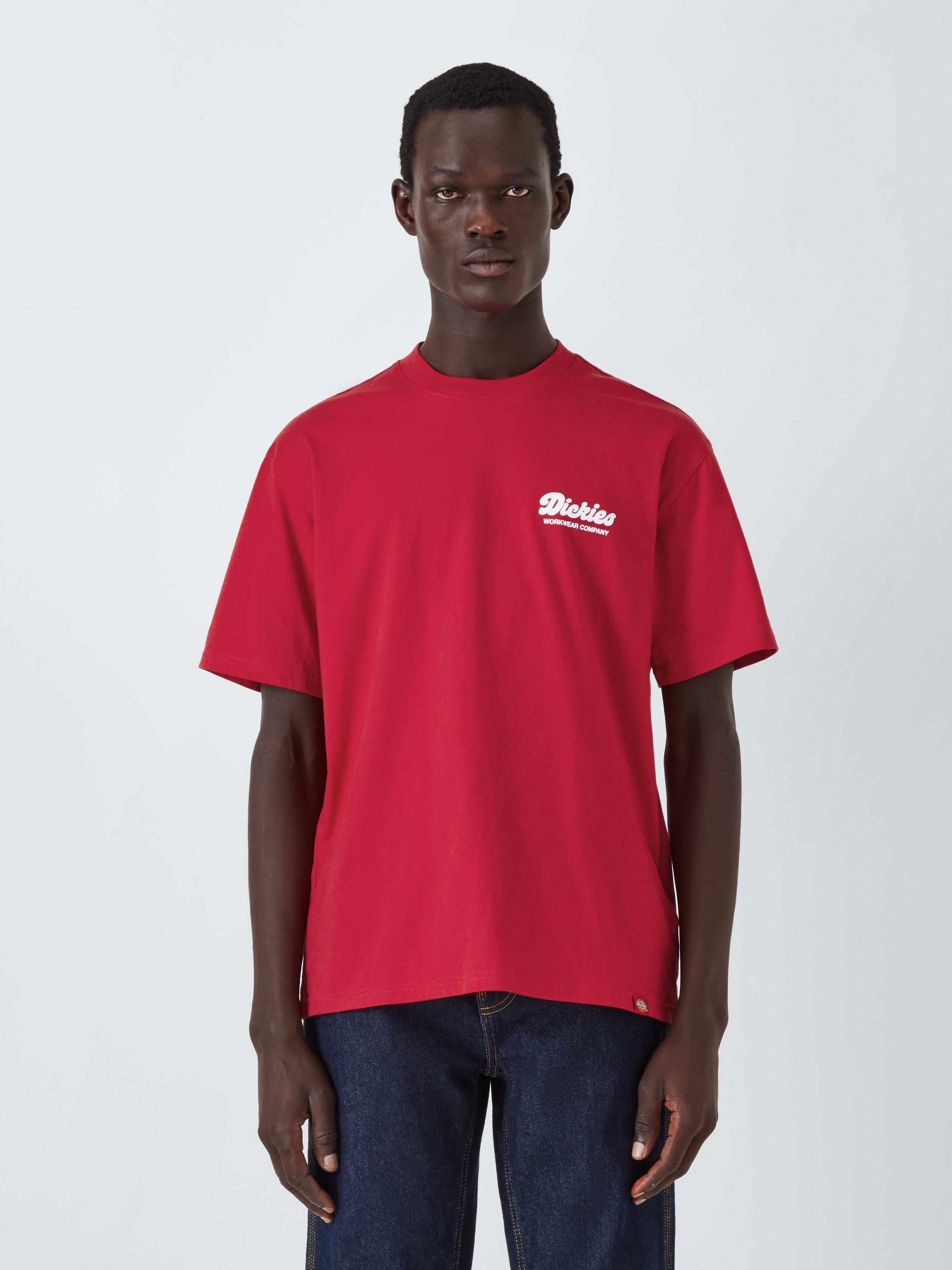 Dickies Lewistown Short Sleeve Tee, English Red