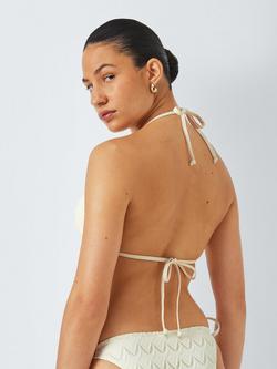 AND/OR Solait Triangle Bikini Top, Ivory - view 2, Ivory