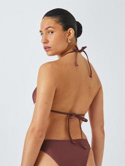 AND/OR Monaco Triangle Bikini Top, Deep Red - view 2, Deep Red