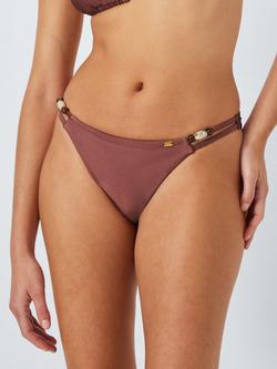 AND/OR Monaco Bikini Bottoms, Deep Red, Deep Red