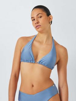 AND/OR Monaco Triangle Bikini Top, Blue, Blue