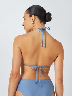 AND/OR Monaco Triangle Bikini Top, Blue - view 2, Blue
