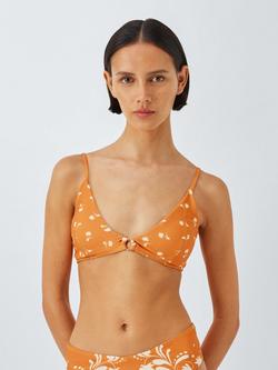 AND/OR Paloma Bikini Top, Orange, Orange