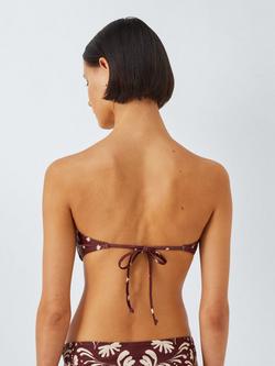 AND/OR Paloma Bandeau Bikini Top, Chocolate - view 2, Chocolate