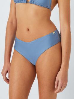 AND/OR Monaco High Waist Bikini Bottoms, Blue, Blue