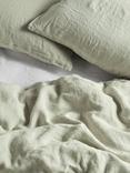 Bedfolk 100% Linen Bedding, Sage