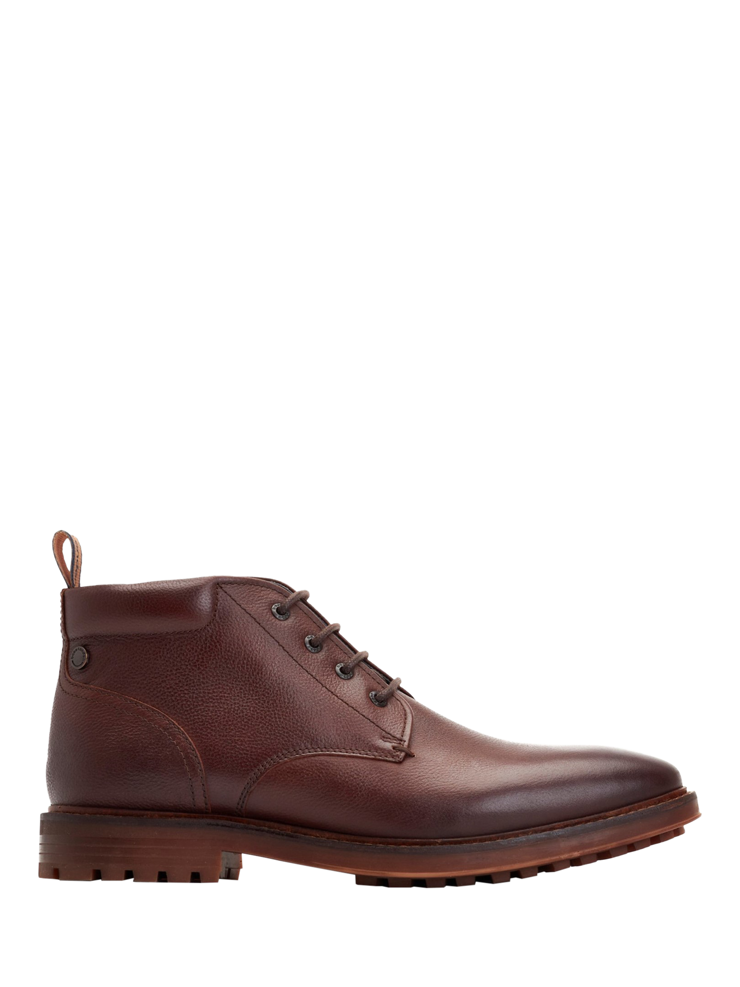 Base London Canmore Leather Chukka Boots Brown