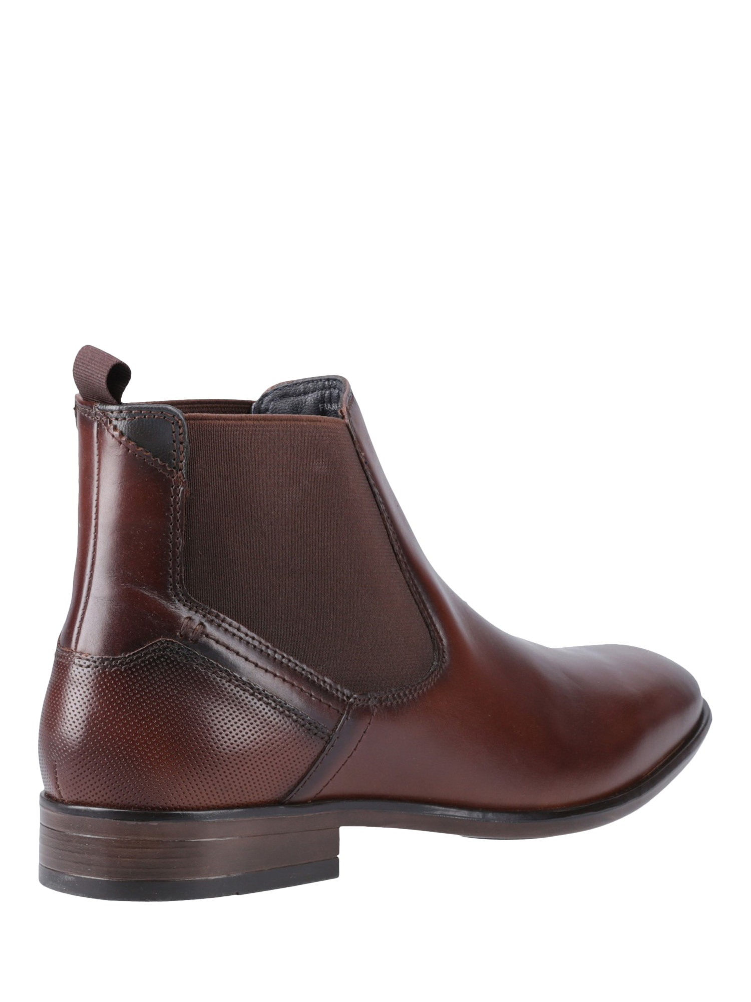 Product image 3 of 4, which shows Pod Frank Leather Chelsea Boots, Cognac, 7