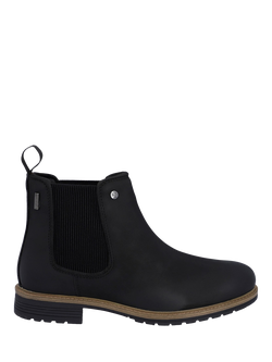 Hunter Jura Leather Dealer Ankle Boots, Black
