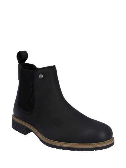 Hunter Jura Leather Dealer Ankle Boots - view 2, Black
