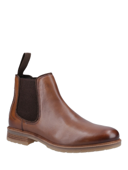 Hush Puppies Russell Leather Chelsea Boots - view 2, Tan