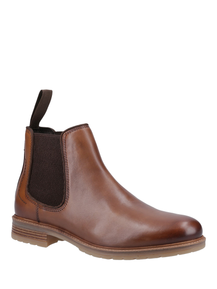 Hush Puppies Russell Leather Chelsea Boots - view 2, Tan