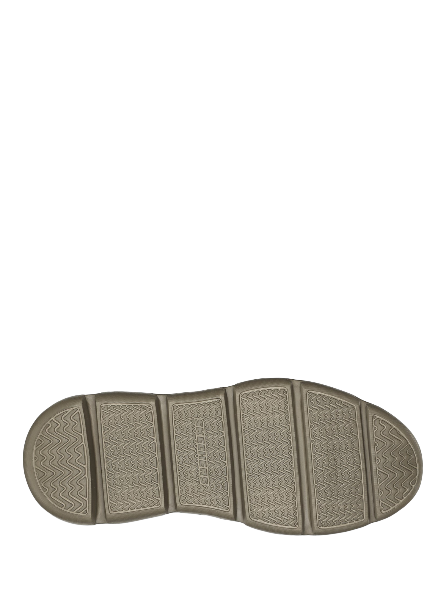Product image 3 of 4, which shows Skechers Hands Free Garza Gervin Leather Slip-In Shoes, Brown, 6