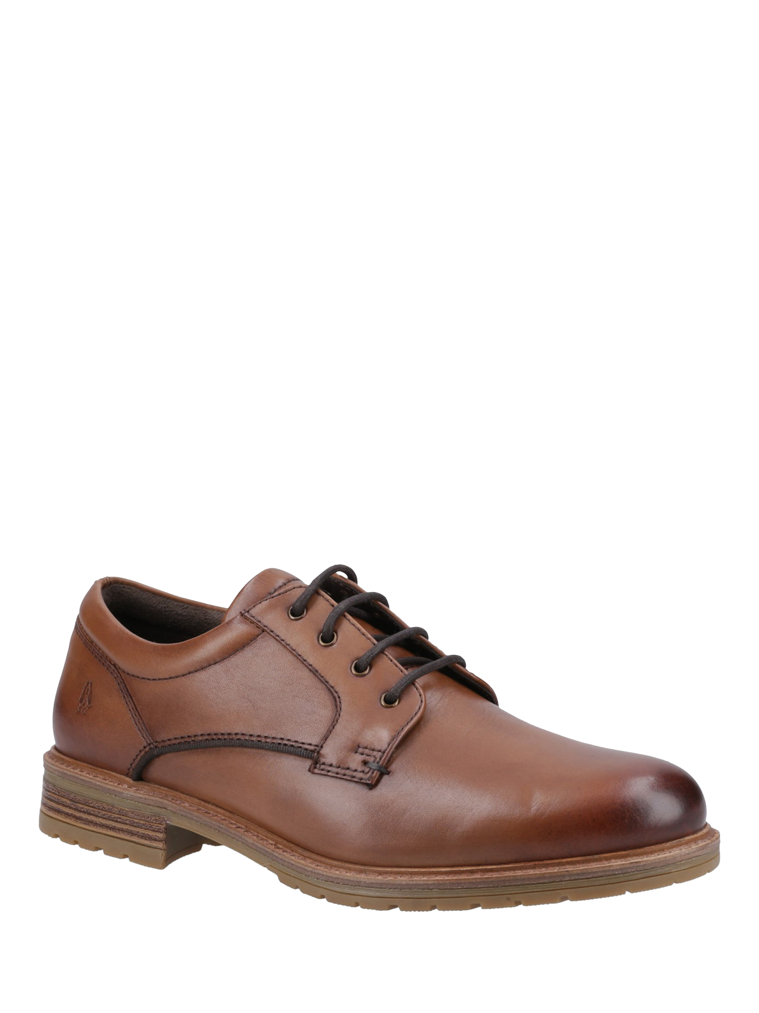 Product image 2 of 4, which shows Hush Puppies Richie Leather Brogues, Tan, 6