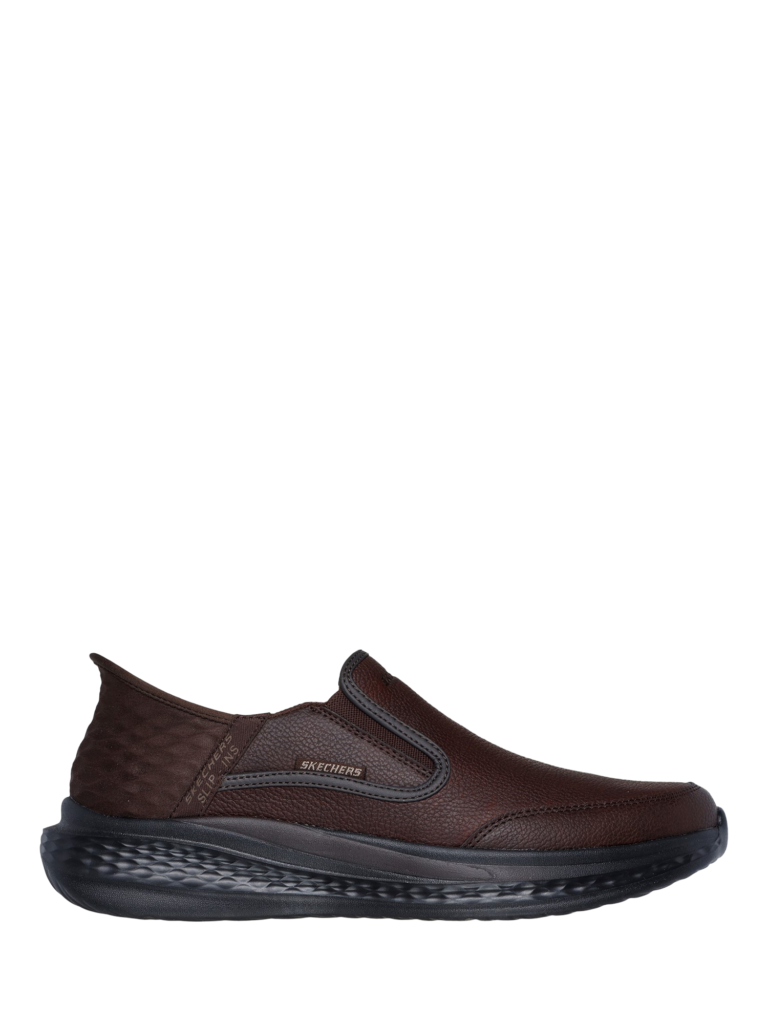 Skechers Slade Cooper Relaxed Fit Slip Ins Reddish Brown