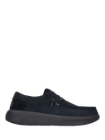 Hey Dude Wally X Suede Slip-On Shoes, Black