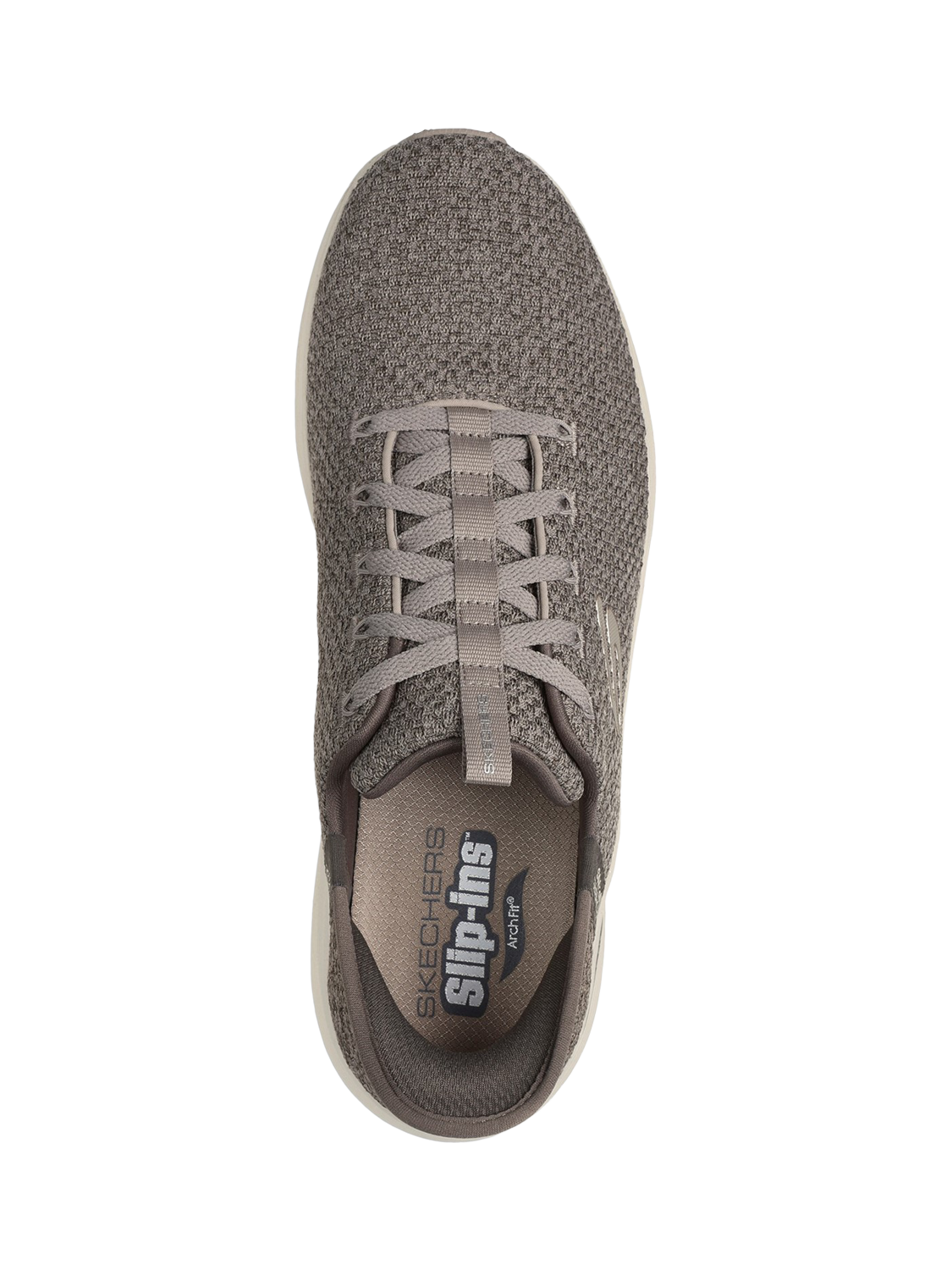 Product image 4 of 4, which shows Skechers Arch Fit 2.0 Look Ahead Slip-In Shoes, Taupe, 6