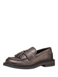 Geox Serilda Leather Chunky Loafers, Taupe