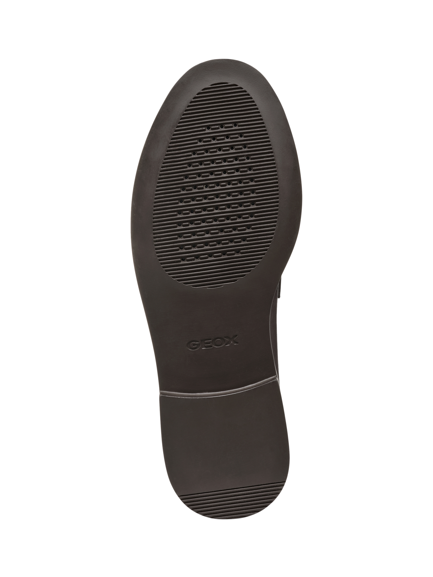 Product image 6 of 7, which shows Geox Serilda Leather Chunky Loafers, Taupe, EU38