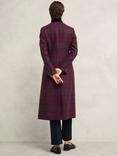 Hobbs Patricia Wool Rich Coat, Pink/Multi
