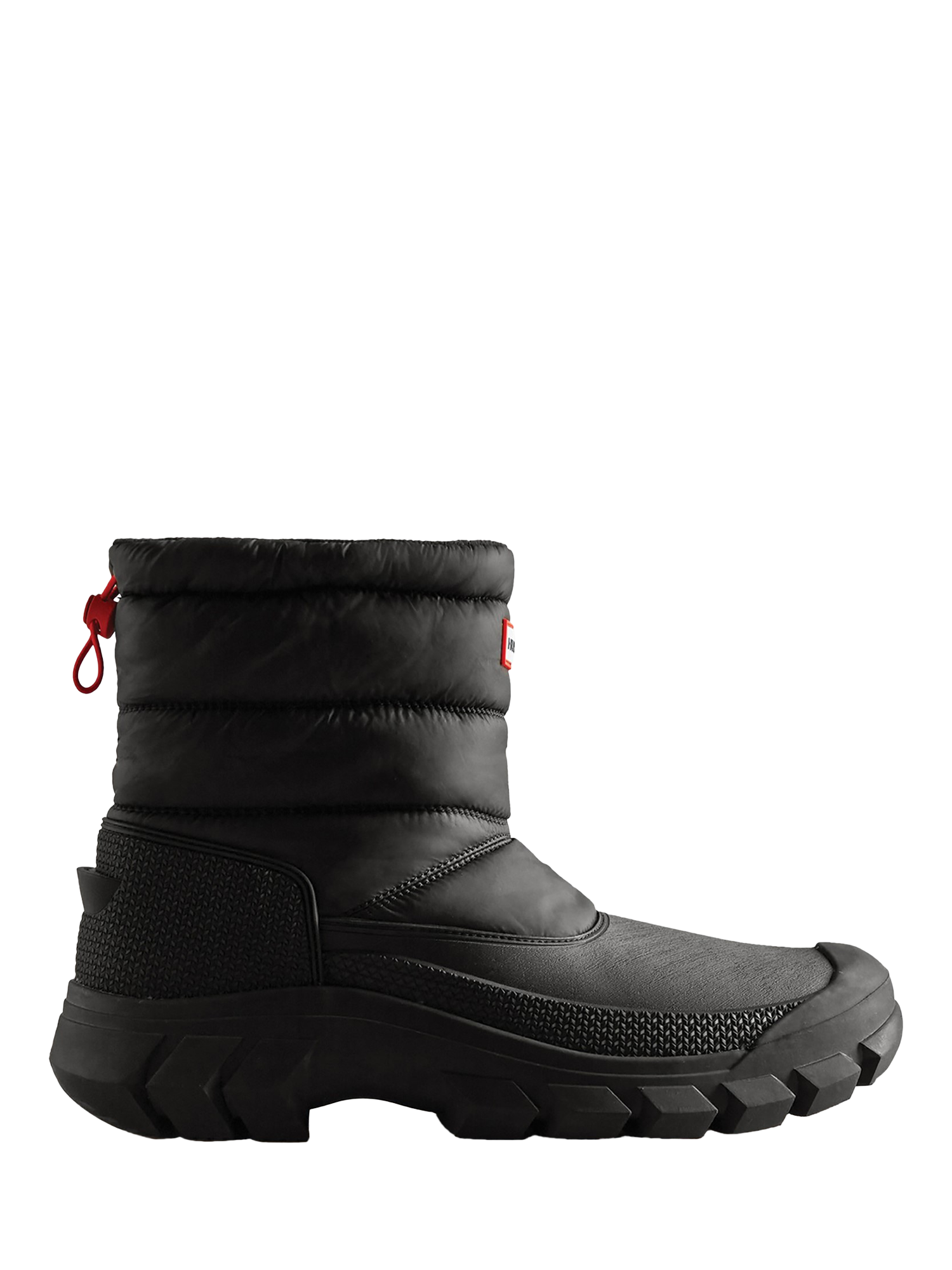 Hunter Intrepid Short Snow Boots Black