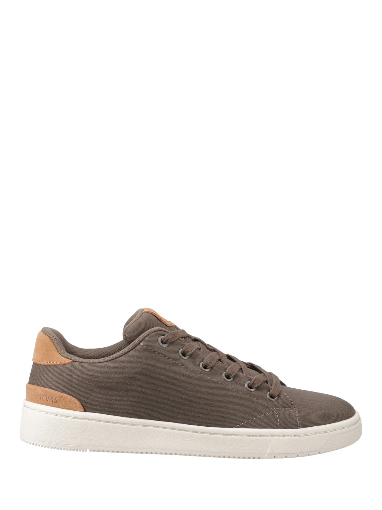 Product image 1 of 4, which shows TOMS TRVL Lite 2.0 Low Trainers, Olive, 7