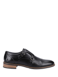 Hush Puppies David Leather Monk Shoes