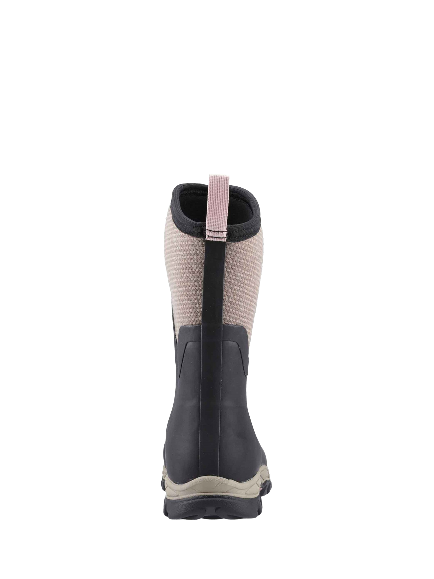 Product image 3 of 5, which shows Muck Arctic Sport II Mid Wellington Boots, Black/Tweed, 3