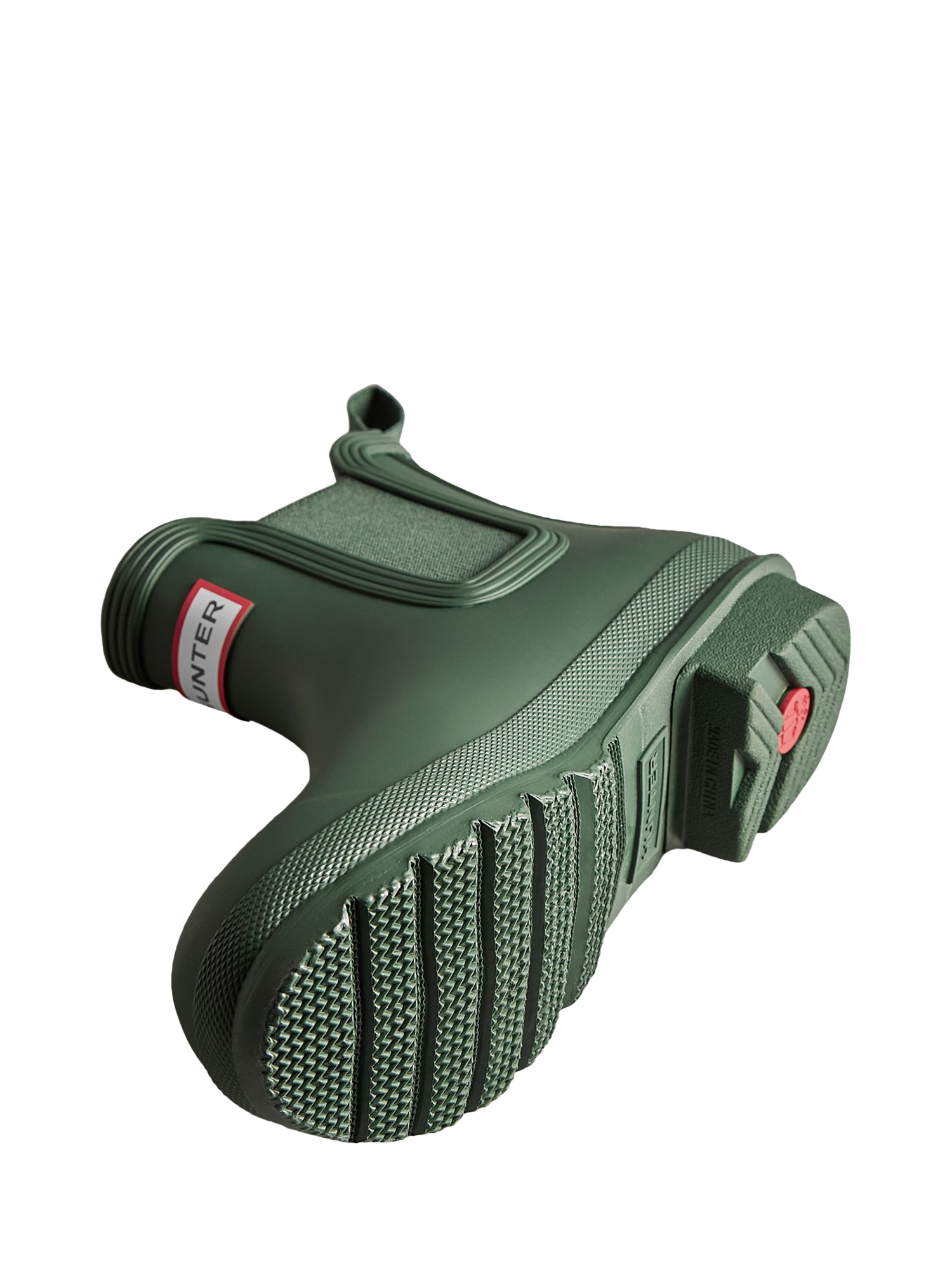 Product image 4 of 4, which shows Hunter Original Chelsea Wellington Boots, Hunter Green, 3