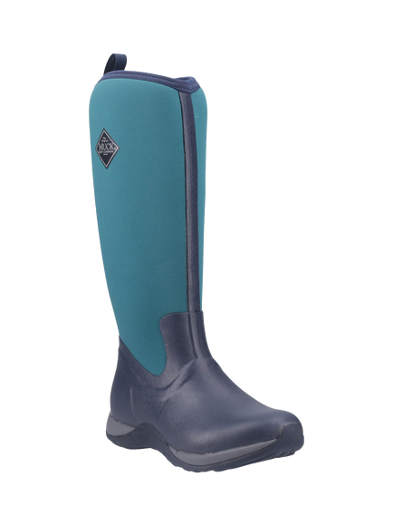 Muck Arctic Adventure Wellington Boots - view 2, Navy/Spruce
