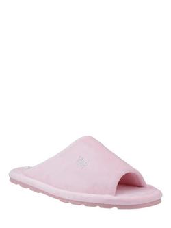 Juicy Couture Vivien Velour Slippers - view 2, Pink
