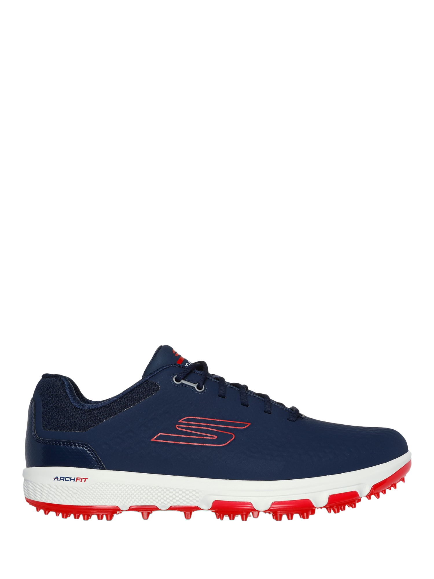 Skechers GO GOLF Pro 6 SL Waterproof Shoes Navy Red