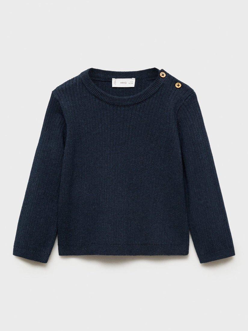 Mango Baby Maine Jumper, Navy