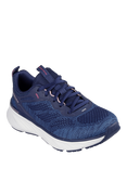 Skechers Edgeride Trainers, Navy/Pink