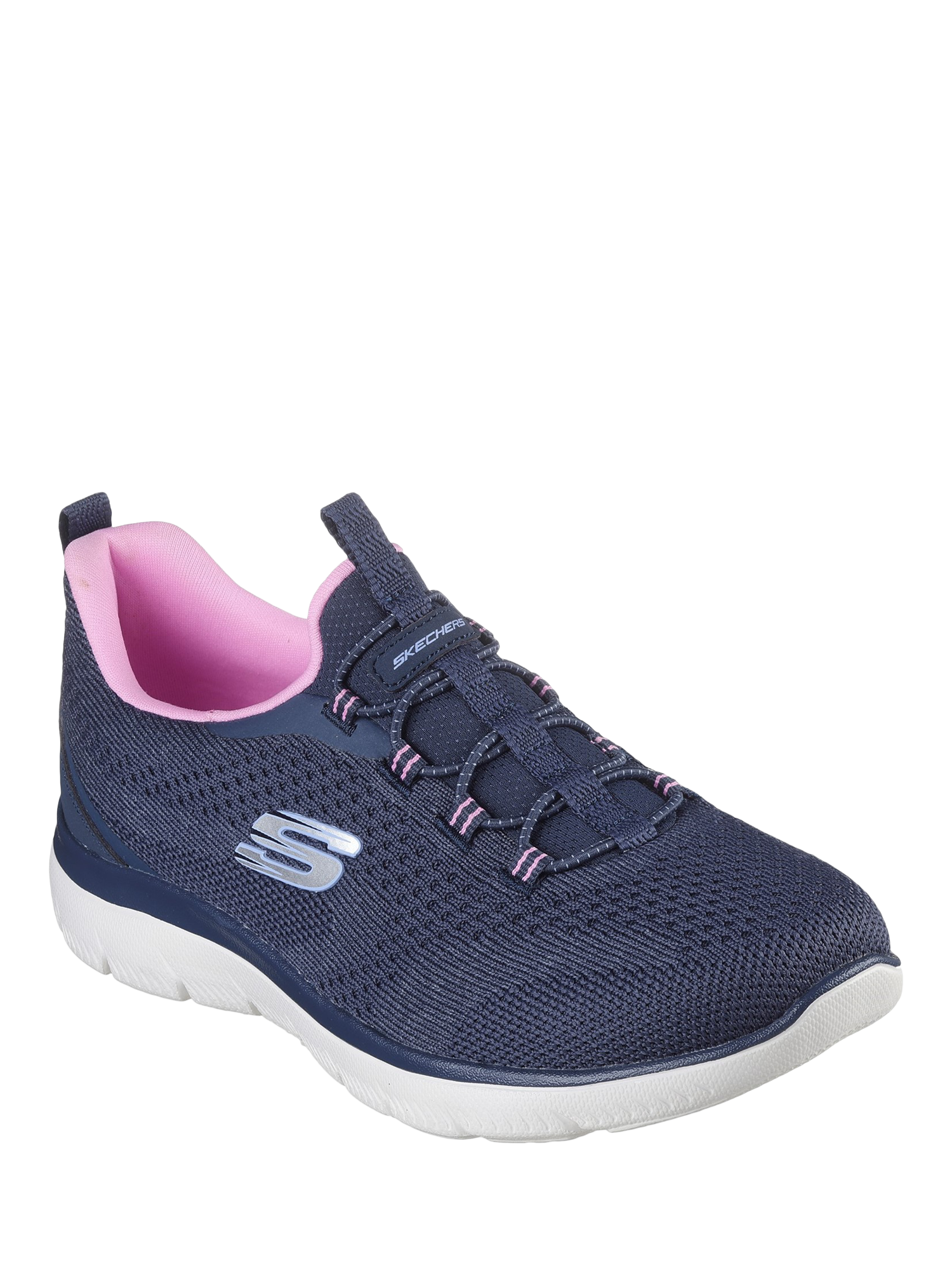 Skechers Summits New Nature Trainers Navy Pink