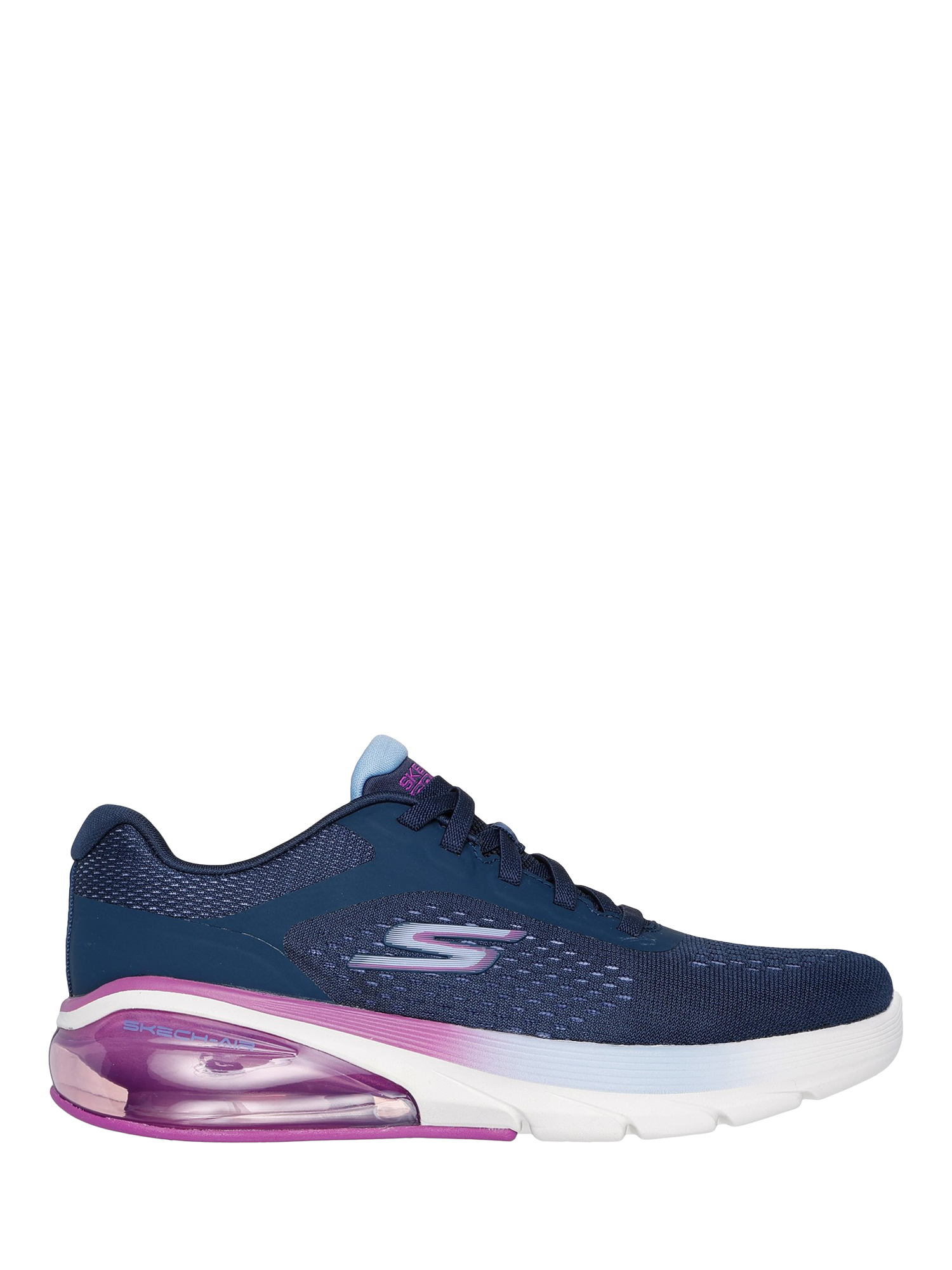 Skechers GO WALK Air 3.0 Trainers Navy Purple