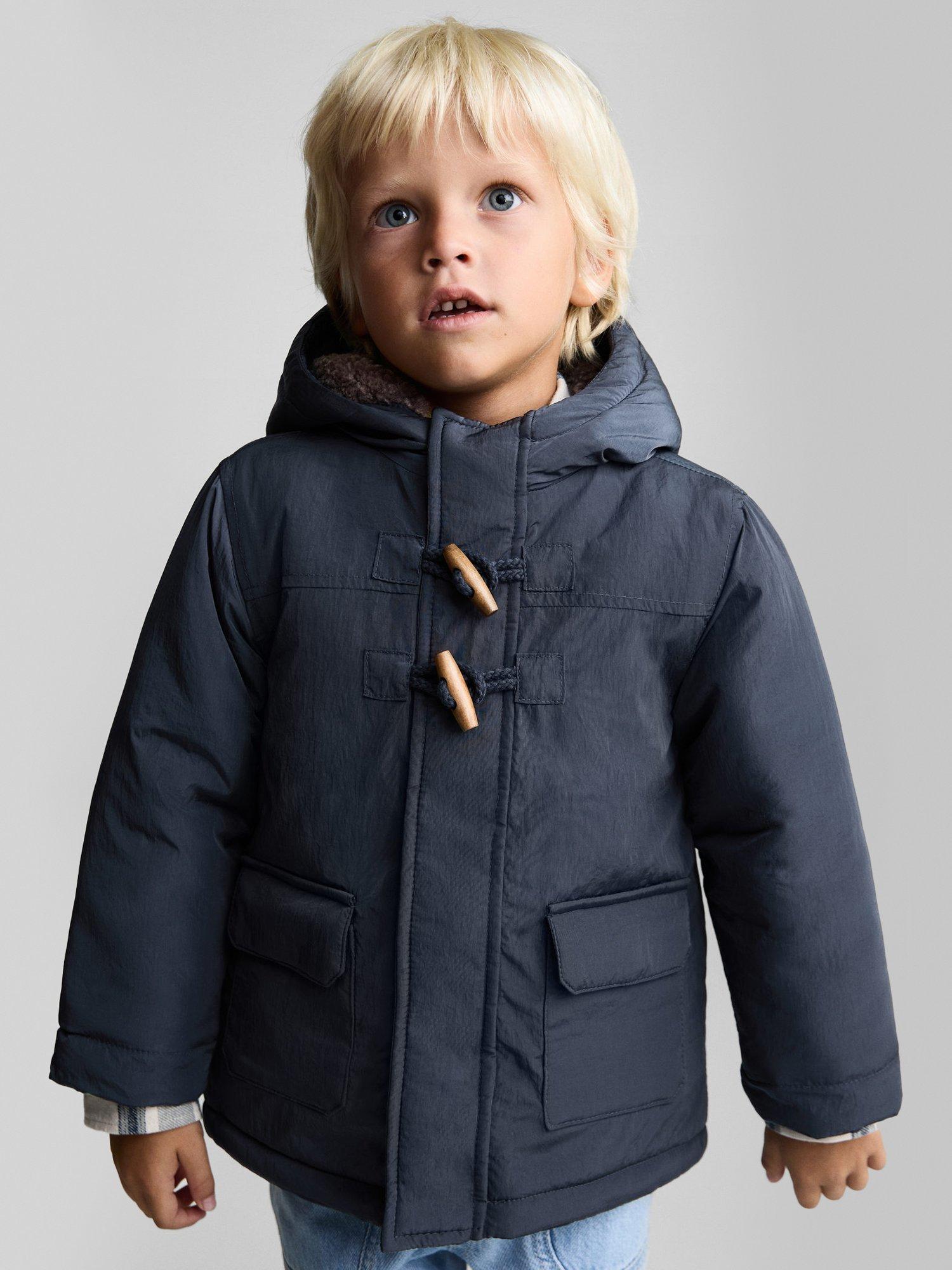 Duffle coat with fur hood clearance