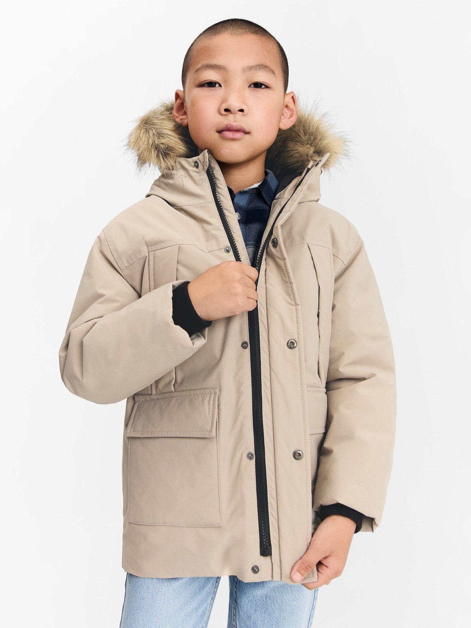 Mango padded coat online