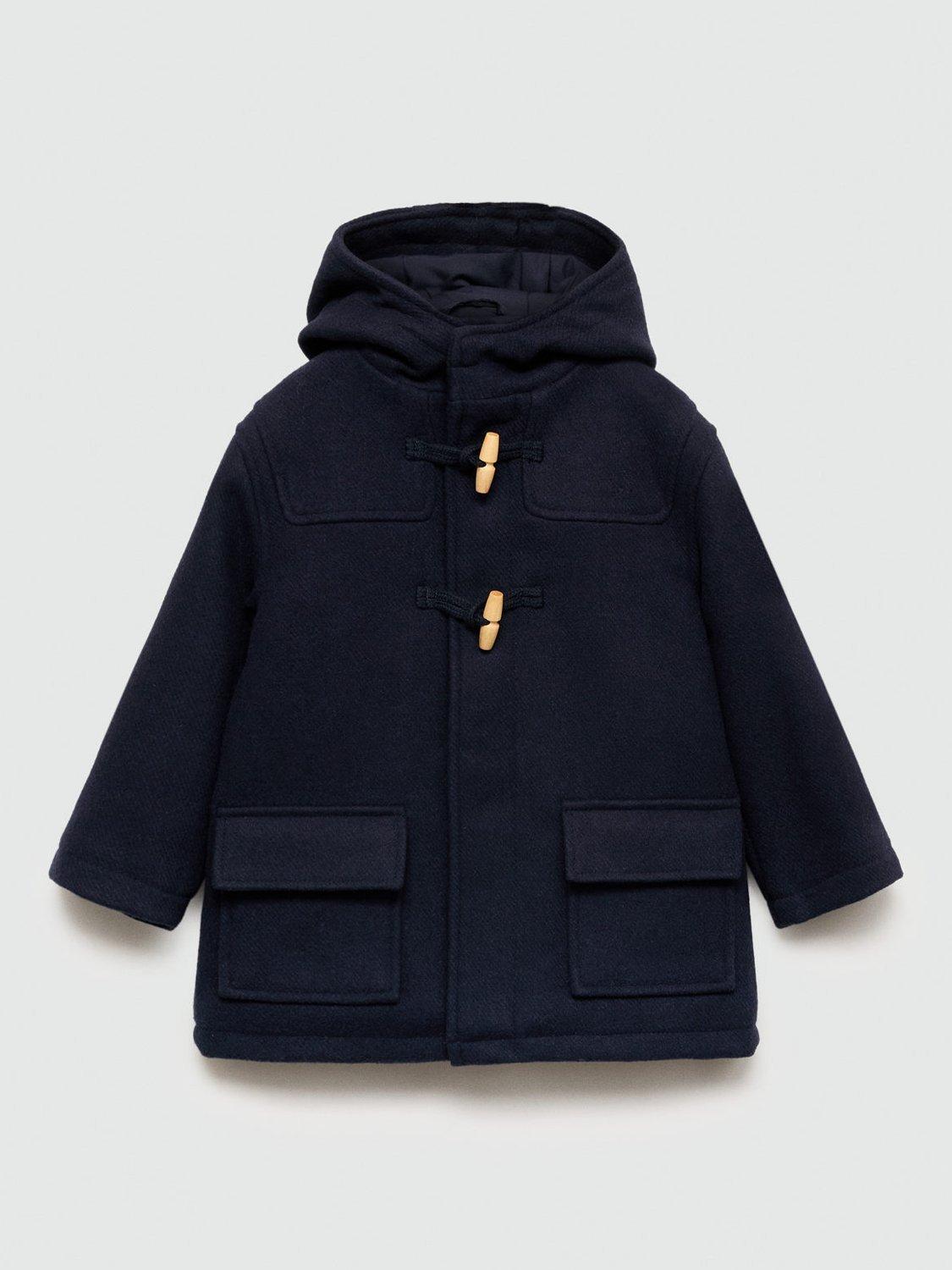 Mango Kids' Toby Coat, Navy