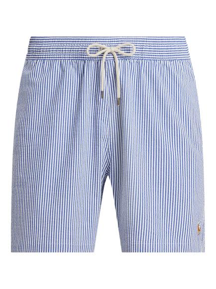 Ralph Lauren Polo Ralph Lauren Traveller Seersucker Swim Shorts - view 2, Cruise Royal