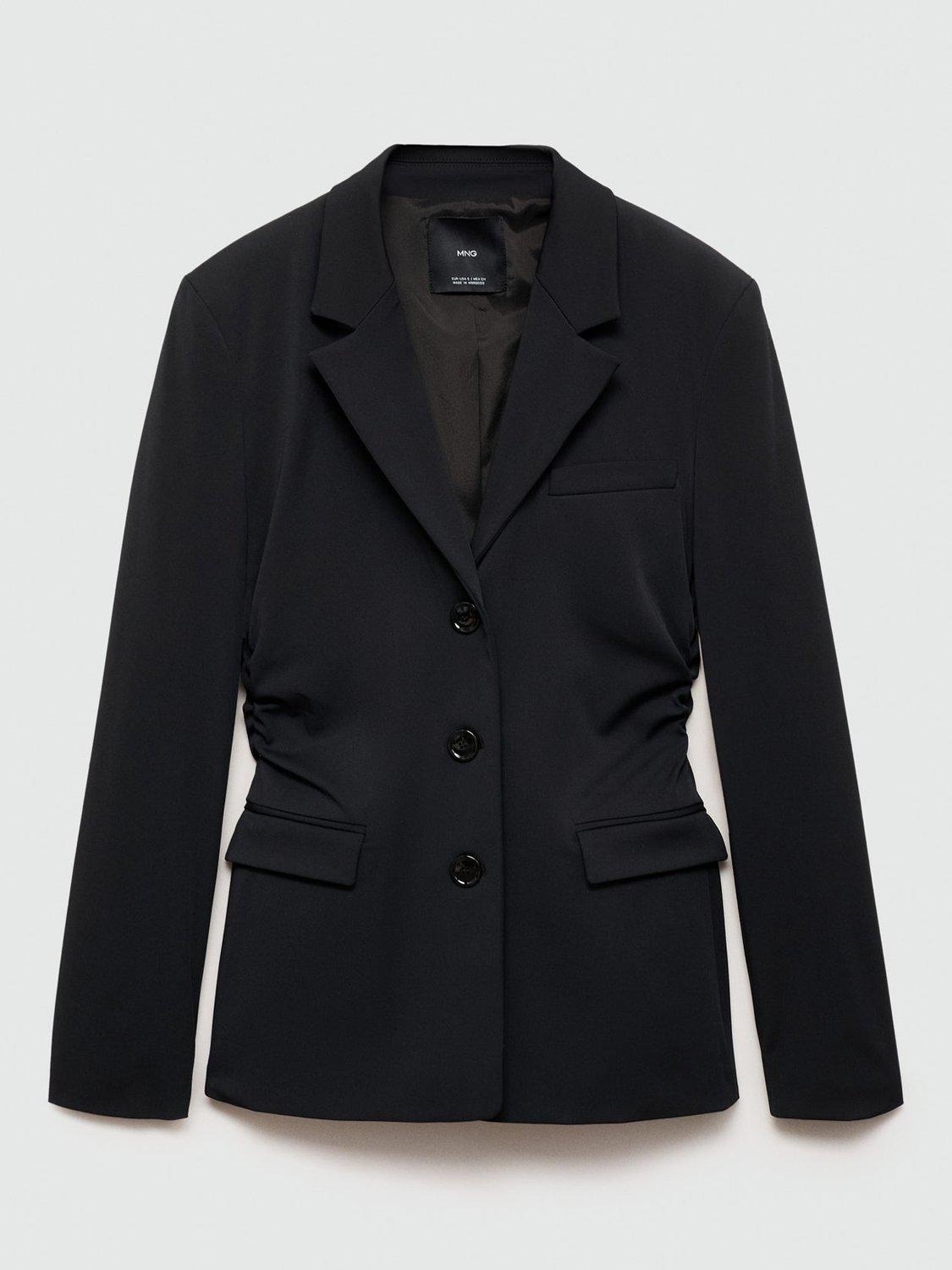 Product image 3 of 9, which shows Mango Ka Suit Blazer, Black, L