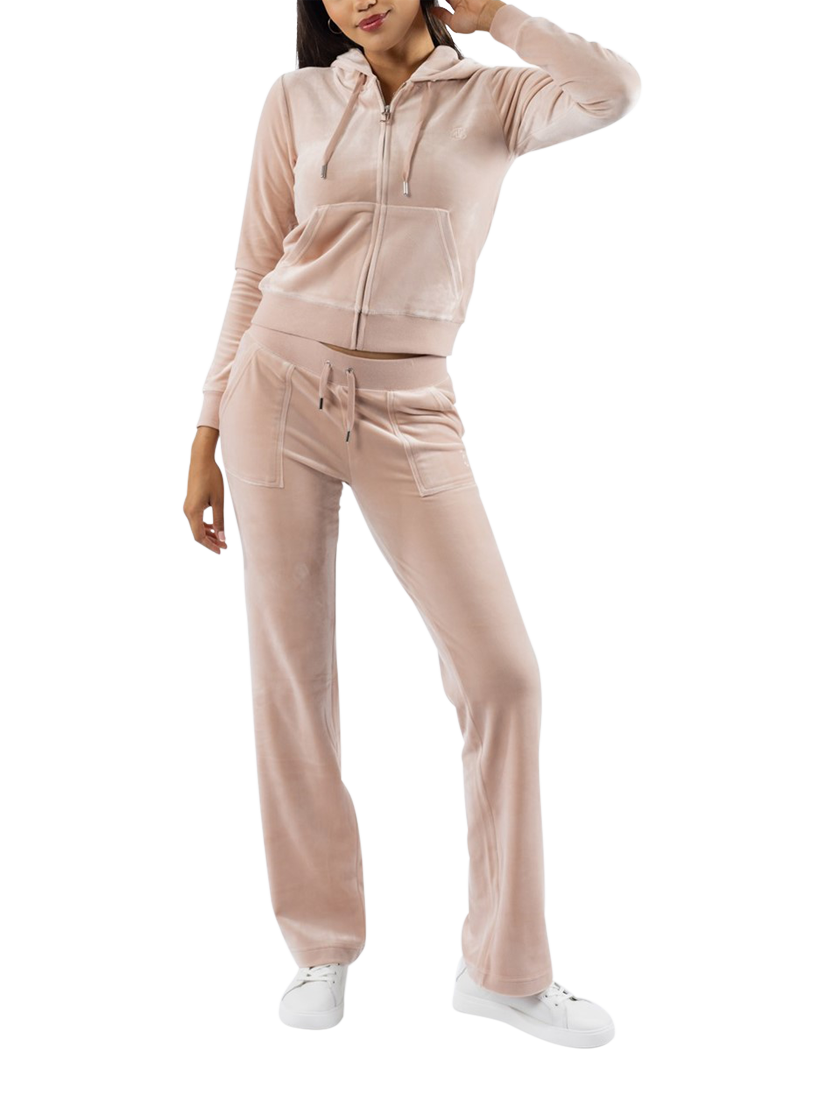 Product image 3 of 3, which shows Juicy Couture Robertson Classic Zip Up Hoodie, Rose Dust, XS