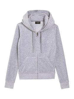 Juicy Couture Robertson Classic Logo Hoodie - view 2, Silver