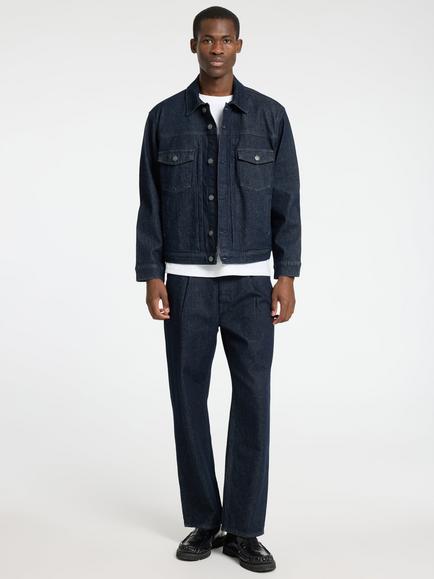 Selected Denim Jacket, Dark Blue, Dark Blue