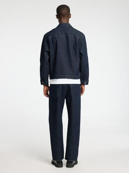 Selected Denim Jacket, Dark Blue - view 2, Dark Blue