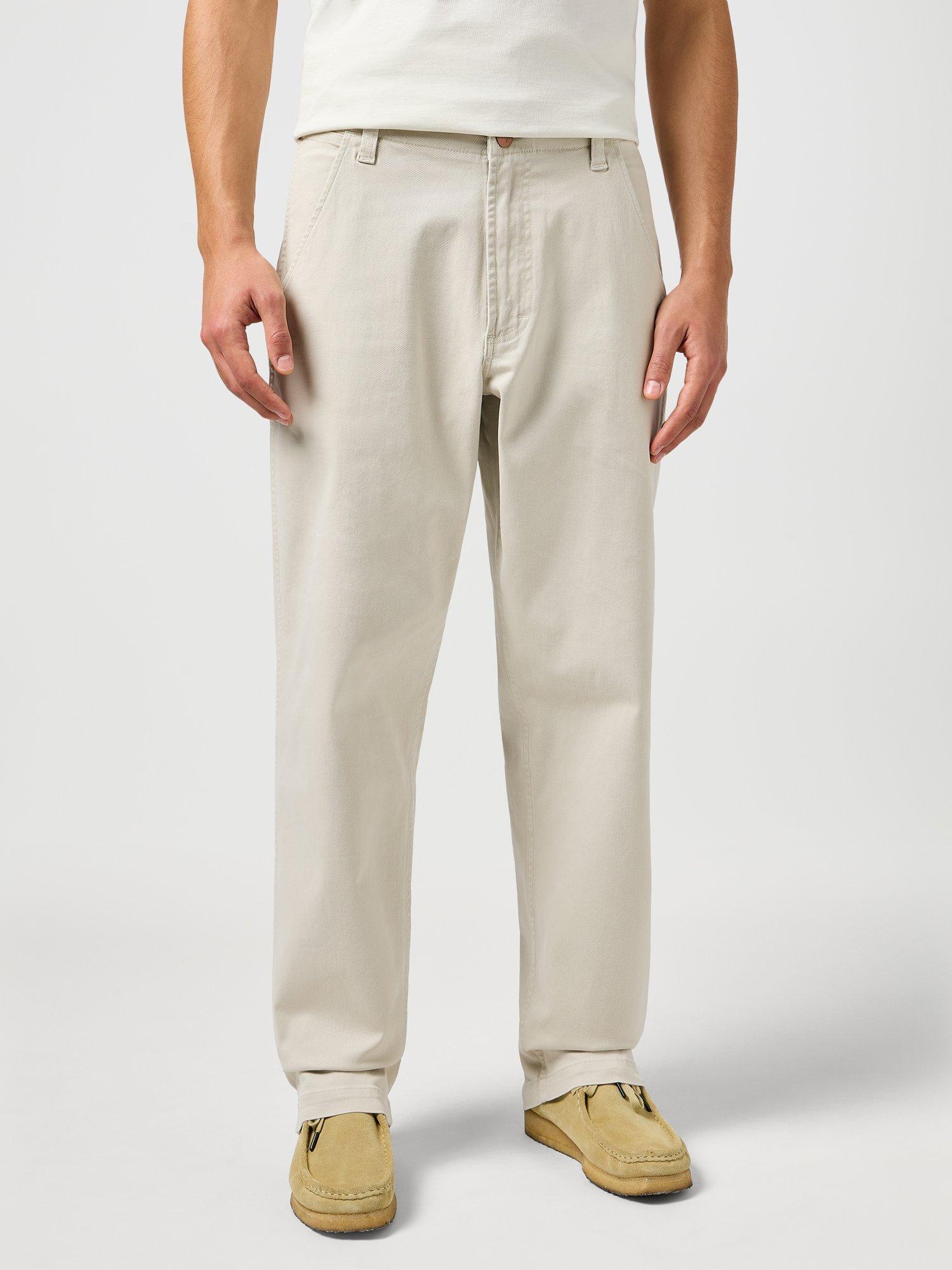 Product image 2 of 6, which shows Wrangler Casey Jones Straight Fit Chinos, Pelican, 32R