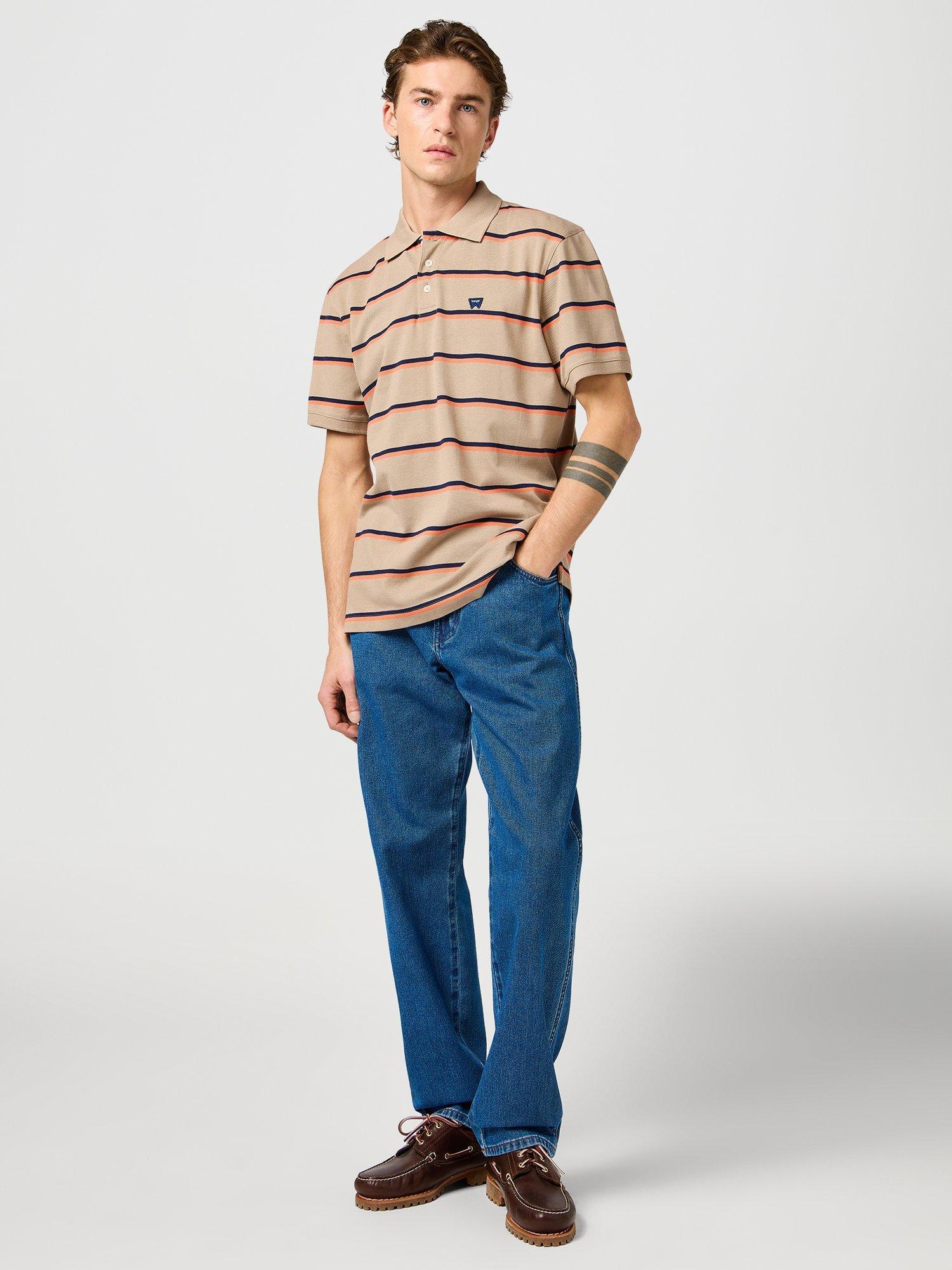 Product image 1 of 6, which shows Wrangler Frontier Dark Relaxed Fit Jeans, Dark Stone, 30R