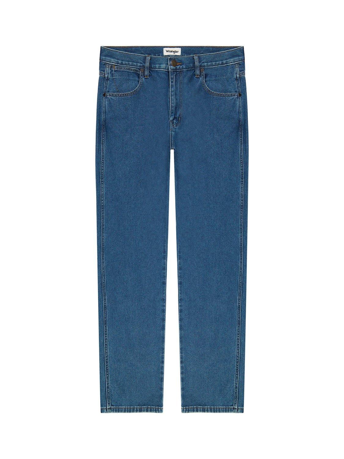 Product image 6 of 6, which shows Wrangler Frontier Dark Relaxed Fit Jeans, Dark Stone, 30R