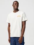 Wrangler Cotton Regular Fit Short Sleeve Graphic T-Shirt, White
